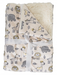 CangarooShaggyBeige75x105cmWiegdeken108060