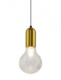 ReimsHanglampG9FittingMessingGlas