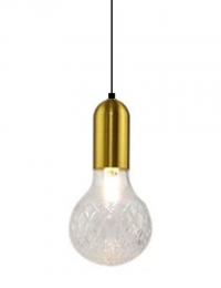 ReimsHanglampG9FittingMessingGlas