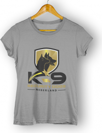 TweedekansT-shirtUnisex-K9Securitydogs-MaatM-Grijs