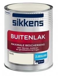 SikkensBuitenlakZijdeglans750mlRAL9010