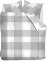 AmbianteLucas-Flanel-Dekbedovertrek-Eenpersoons-140x200220cm1kussensloop60x70cm-Grey