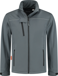 Workman2527SoftshellJacket-Graphite-S