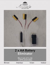 2AA-batterijvervanger3aansluitingengeen2AAbatterijenmeernodigTransformatorAdapterIndoorCoenBakker-Annascollection