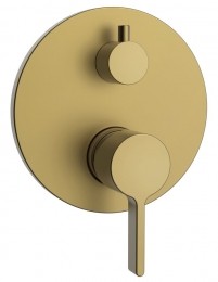 SaphoIconicthermostatischeinbouwdouchekraangoudmat