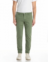 ReplayHyperflexJeansChinoBenniStretchDenimArmyGreen31-32