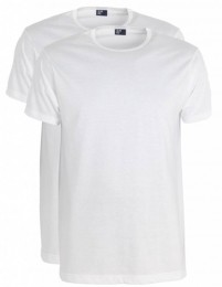 AlanRedT-shirtDerby2-packRondeHalsExtraLang5cmWitS