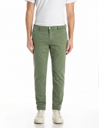 ReplayHyperflexJeansChinoBenniStretchDenimArmyGreen34-32