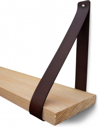 Lerenplankdragerdonkerbruinsetvan2