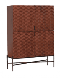 TowerLivingOpbergkastPaolaMangohout180x130cm-Bruin