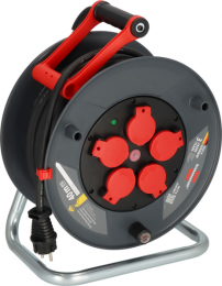 BrennenstuhlProfessionalKU4200Kabelhaspel5-voudig320H07RN-F3G25-IP44-40m