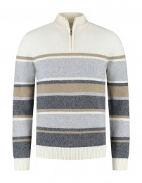 FellowsUnitedPulloverPremiumHalfZipStripesMulticolor2XL