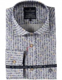 FellowsUnitedKorteMouwOverhemdFishesMulticolor2XL