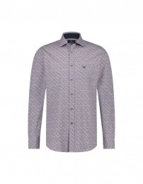 FellowsUnitedOverhemdMicroDessinDarkGreen4XL