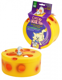 VisionsmartCheesyMouseHuntCatToy