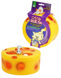 VisionsmartCheesyMouseHuntCatToy