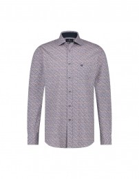 FellowsUnitedOverhemdMicroDessinDarkGreen4XL