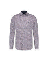 FellowsUnitedOverhemdMicroDessinDarkGreen4XL