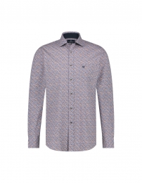 FellowsUnitedOverhemdMicroDessinDarkGreen4XL