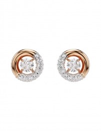 Swarovski5692258-Dextera-Roskleurig-Oorringen