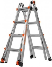 LittleJumbo48414101LittleGiantVelocityTelescoopladder-4X4Treden