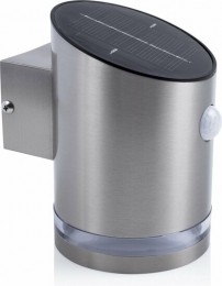 SmartwaresLEDSolarWandlampOpZonne-EnergieWaterdichtIP65Bewegingssensor
