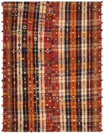 VloerkleedAllishahandgemaaktwolHadorn