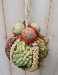 Vogelvoervoederbal-Warentuinmix