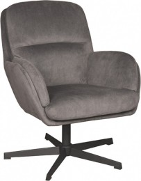 LABEL51DraaifauteuilMoss-Antraciet