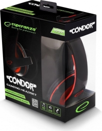 EsperanzaGameHeadsetCondor-Rood