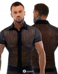 SVENJOYMENTTransparanteHerenshirtSJ2161656