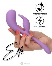 CALEXOTICSRabbitVibratorElle-DualFlicker