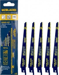 MultizaagMZBIM-427ReciprozaagbladBimetaal-5Stuks