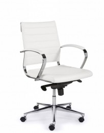 BureaustoelDesignLuxeWit
