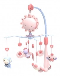 EcoToysFlowerValleyRozeMuziekmobiel