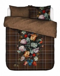 EssenzaBeautifulBouquetBrownDekbedovertrek