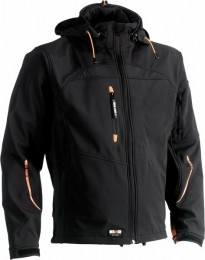 HerockPoseidonSoftshellJas-Zwart-MaatXL-Experts