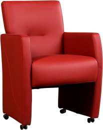 LereneetkamerfauteuilPleasuremetarmleuningenwieltjes-EchtleerModernComfortabelenkiesuitmeerdan150kleuren-OntdekdeVeleLeersoortenenKleurenbijShopX