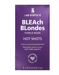 LeeStaffordBleachBlondesPurpleReignHotShotSachets4x15ml