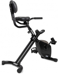 VirtuFitDB100OpvouwbareDeskbikemetRugleuning-BureaufietsmetComputer