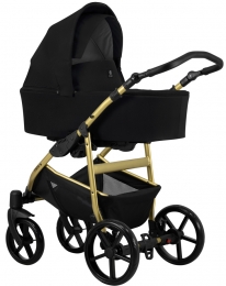 KunertMataGoldBlack2-in-1CombiKinderwagenMATA-10-GOLD