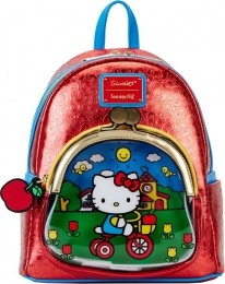 LoungeflyHelloKitty50ThAnniversaryCoinBagMiniBackpack