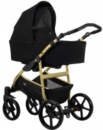 KunertMataGoldBlack2-in-1CombiKinderwagenMATA-10-GOLD