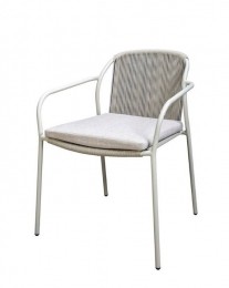 Vedellastackablediningchairwithoutarmrestsaluminiumsalixropesalix-Yoi