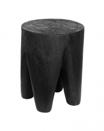 MUSTLivingKrukjeBijzettafelToothSuarhout-Zwart-Rond