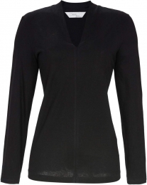 ZwartpyjamashirtRingellakatoen