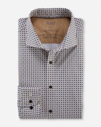 OlympOverhemdLevelFive24sevenBrown40