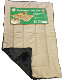 Ligkussencozyduobeigezwart104x67cm-Gebrdeboon
