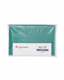 HEMAHEMAKussensloop60x70cmZachtKatoenDonkergroenmiddengroen