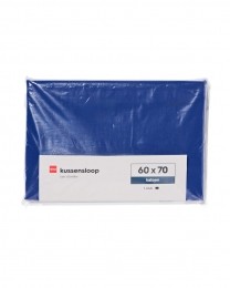 HEMAHEMAKussensloop60x70cmZachtKatoenKobaltblauwblauw
